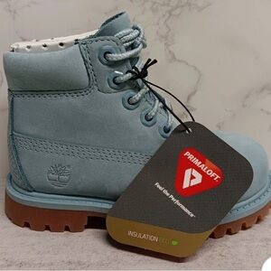 Timberland Toddler Blue Boots size 7 NIB